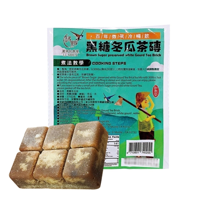 Taiwan HCT Brown Sugar Preserved White Gourd Rea Brick 375g
