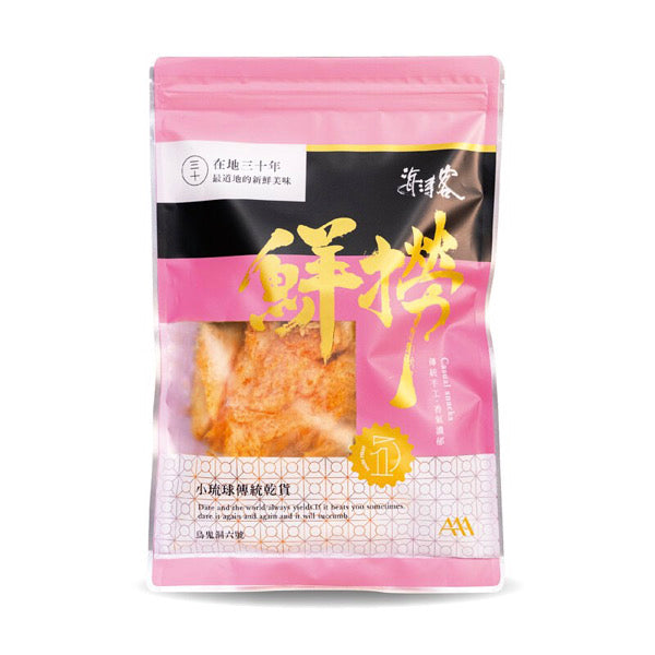 【海濤客】麻辣魷魚片 160g/ 包