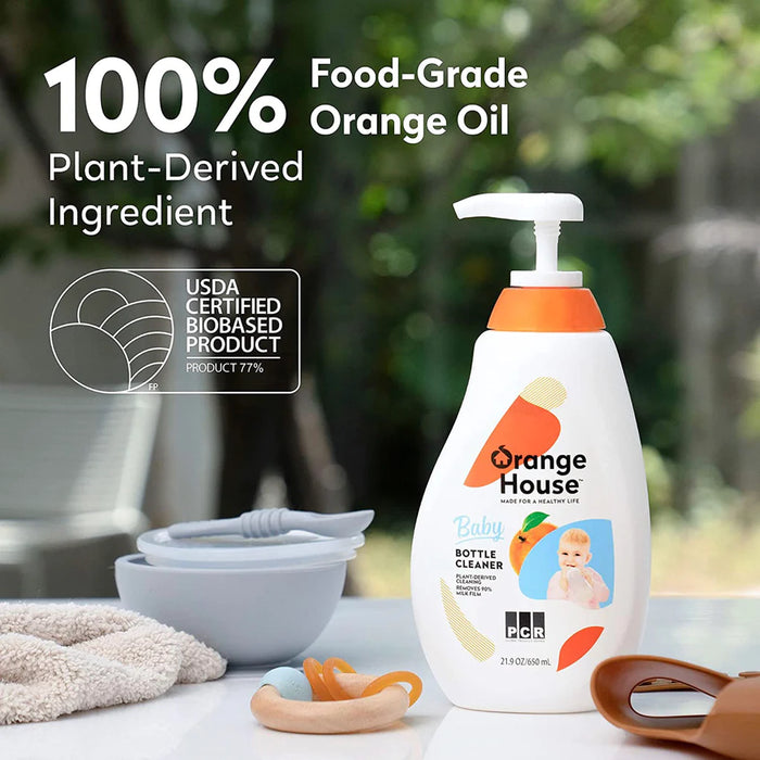 Orange House Baby Bottle/ Vegetables & Fruits Soap 650ml