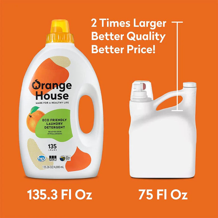 Orange House Liquid Laundry Detergent 4000 ml