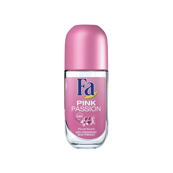 Fa 德國止汗爽身露：粉紅花香滾珠瓶 Pink Passion Floral Scent Anti-perspirant 50ml