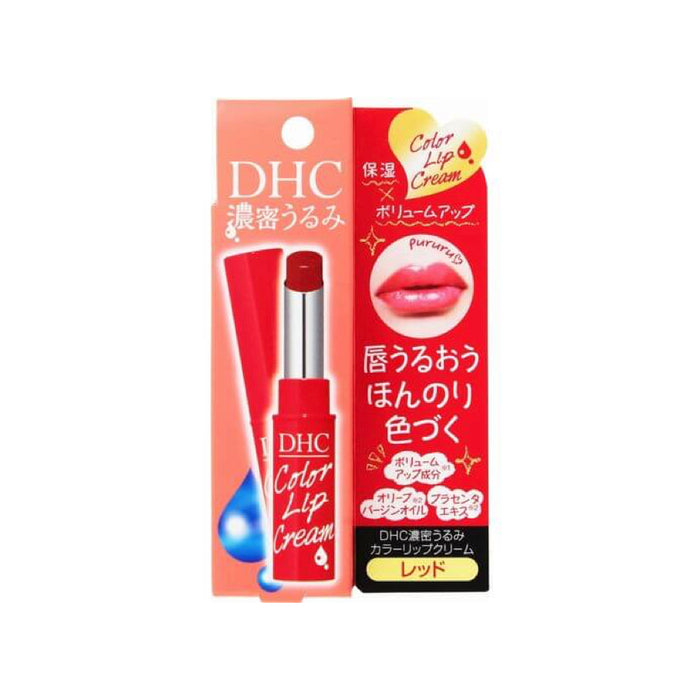 DHC 濃密保濕潤色唇膏 紅色 DHC Rich Moisture Color Lip Cream - Red 1.5g